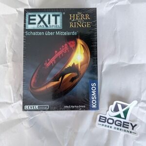 EXIT Das Spiel Herr der Ringe Schatten uber Mittelerde Escape‎ Room game Kosmos